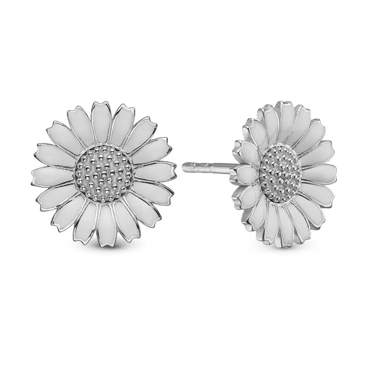 Christina Jewelry Marguerite ø 12mm sølv ørestikker