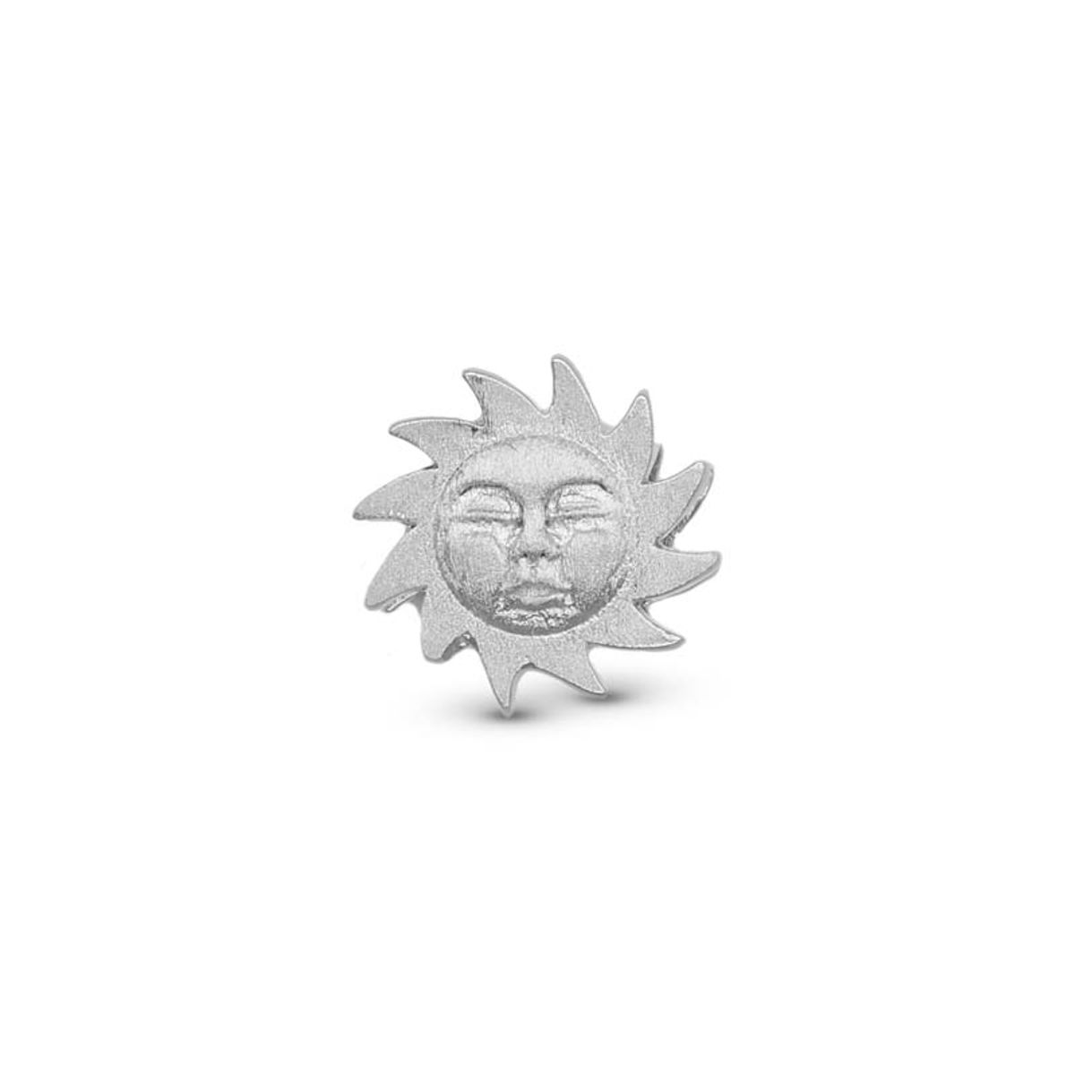 Christina Jewelry Glowing Sun sølvcharm til sølvarmbånd på 4 mm