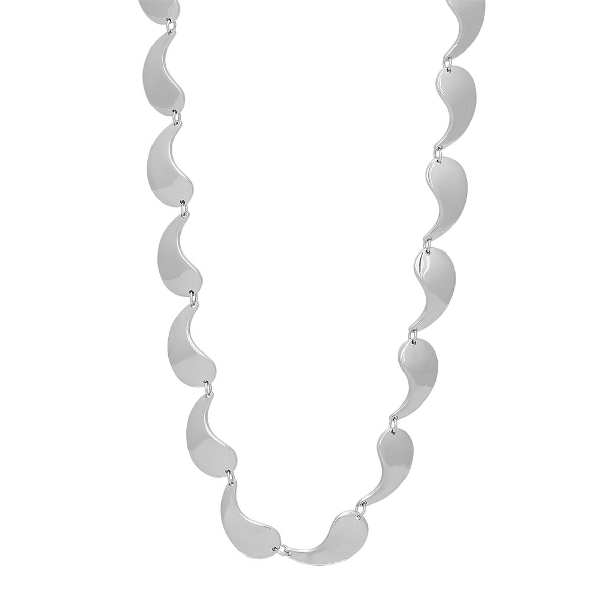 Siersbøl Sølv collier 42,5+3cm