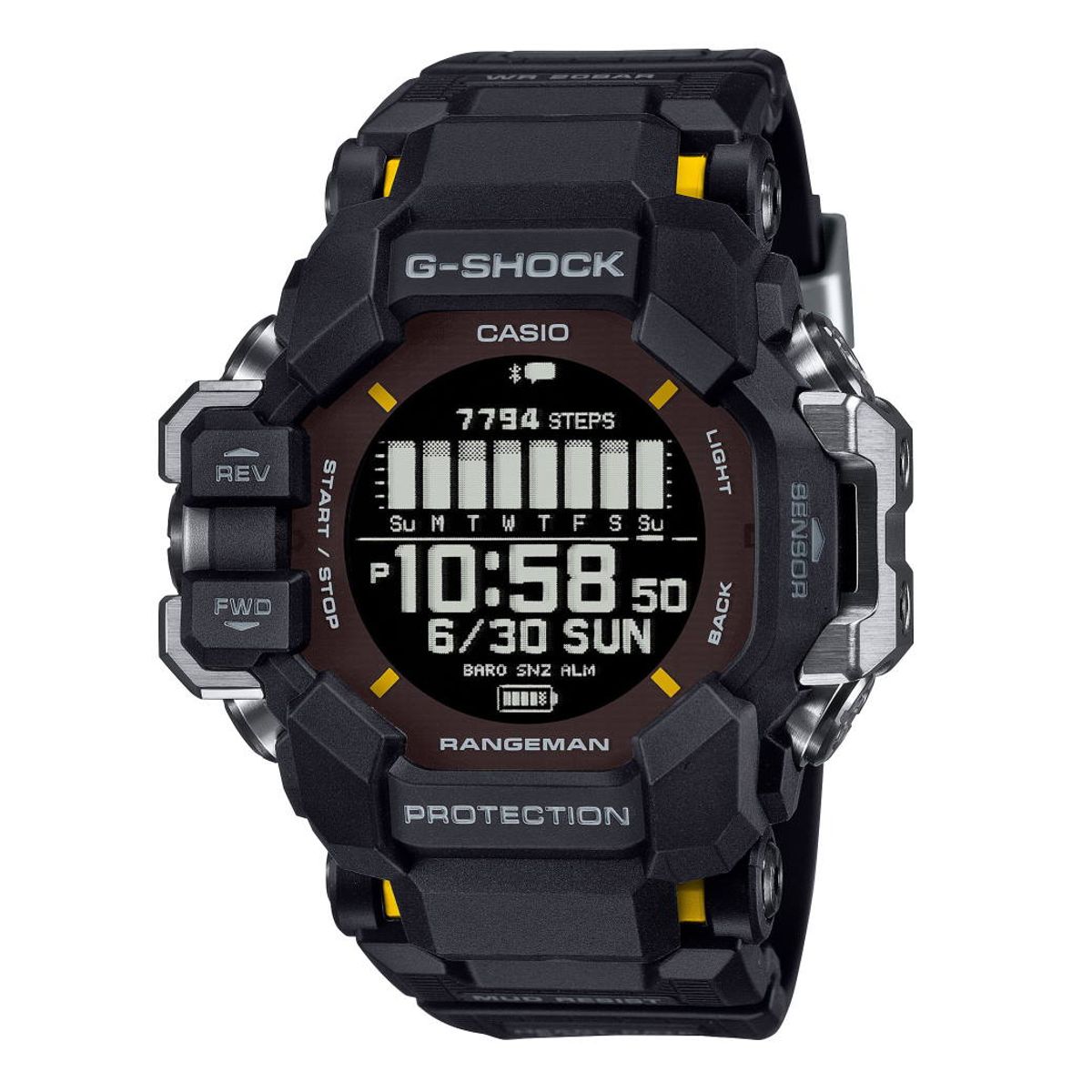 Casio G-Shock GPR-H1000-1ER sort