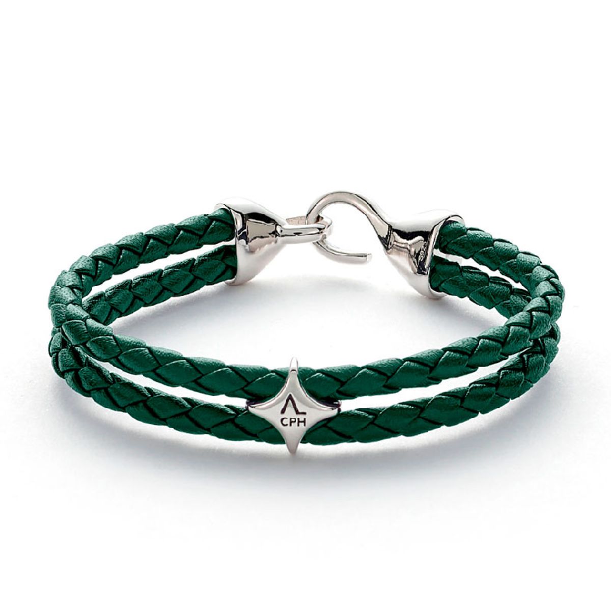 Alexander Lynggaard armbånd Bolo Leather Green