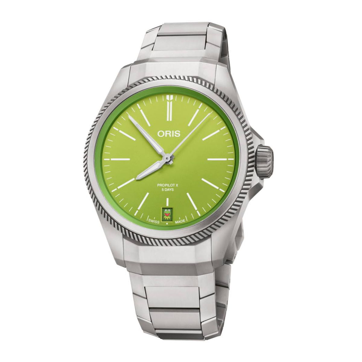 Oris Big Crown Propilot X Kermit Edition Cal. 400