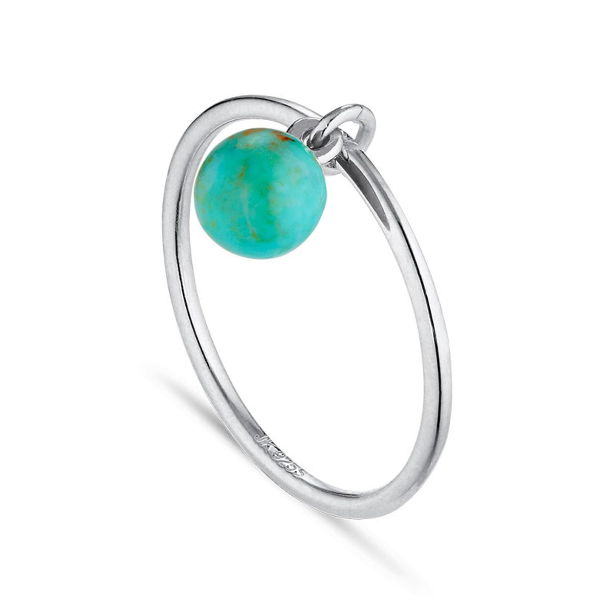 Jane Kønig Bermuda Turquoise ring, sølv