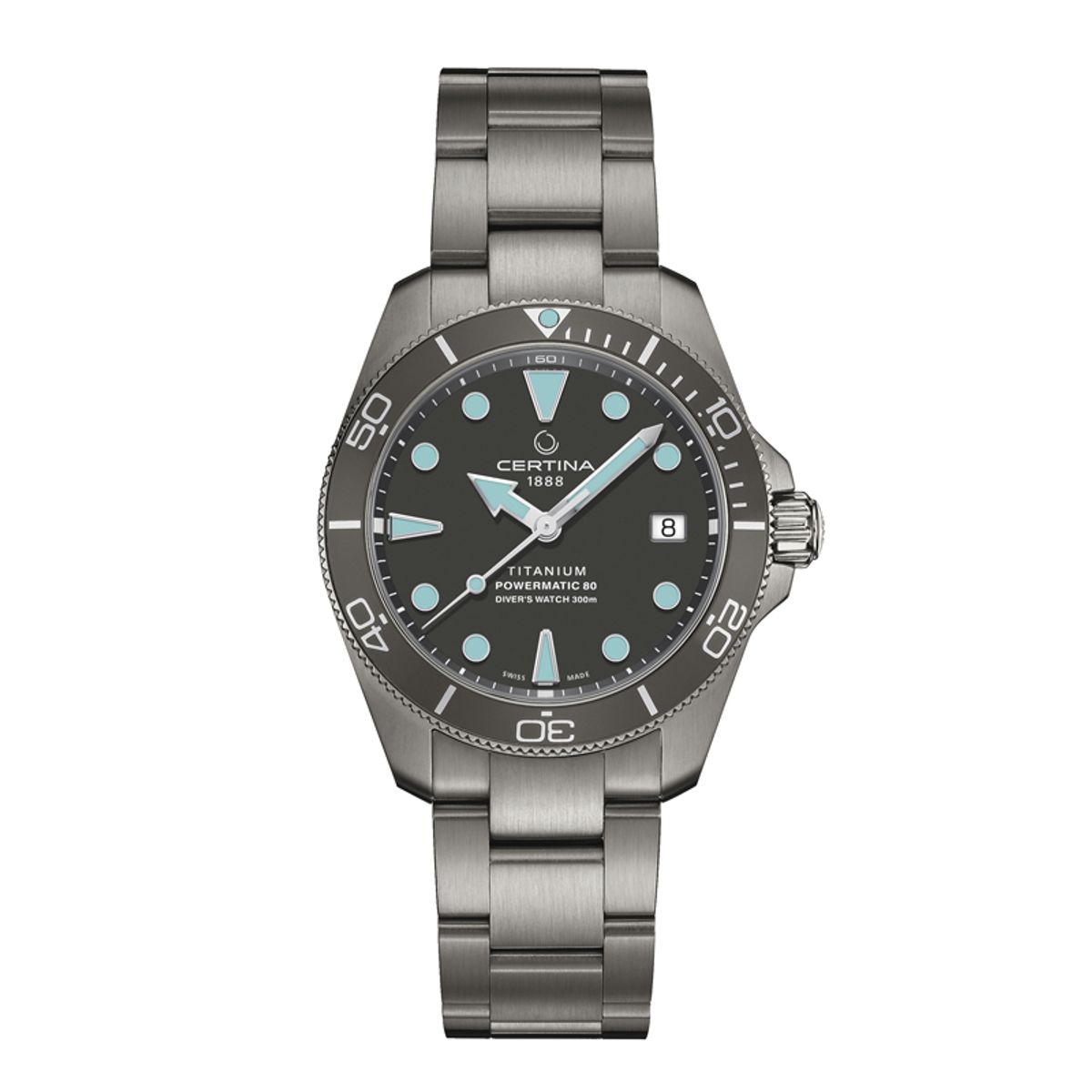 Certina DS Action Diver dykkerur i titan Ø38 mm