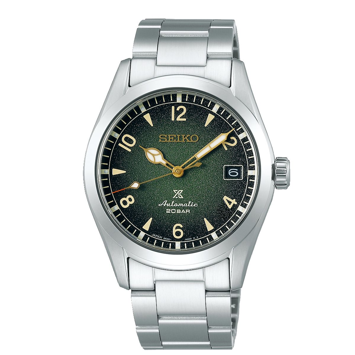 SEIKO Prospex Premium automatic herreur, grøn med lænke