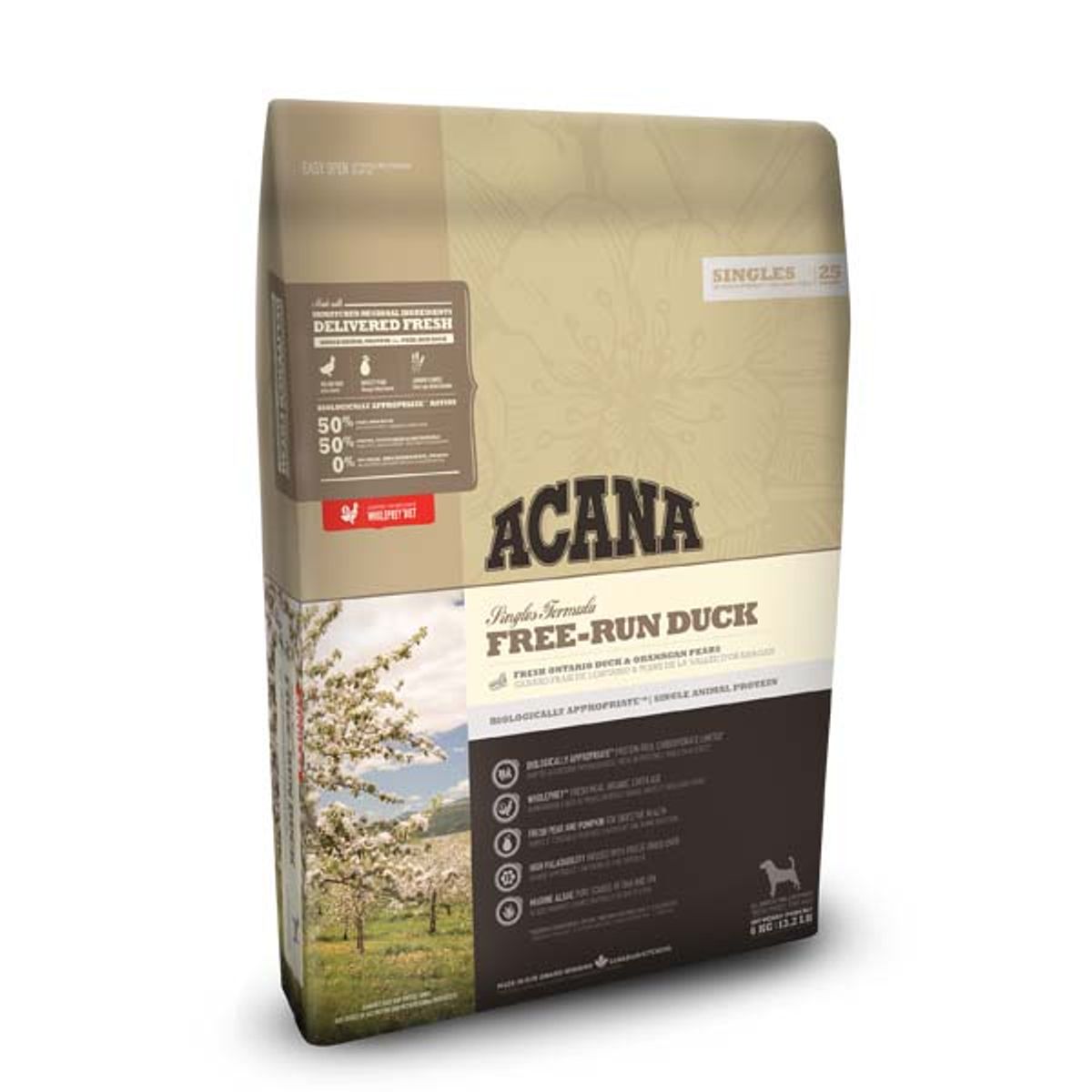 ACANA hundefoder Free run Duck 2 kg