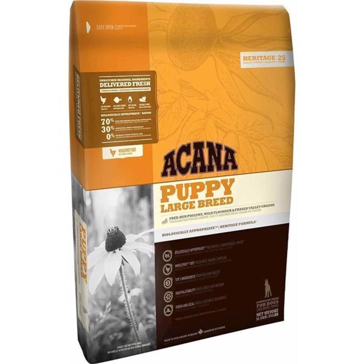 ACANA hundefoder Puppy large breed 11,4 kg