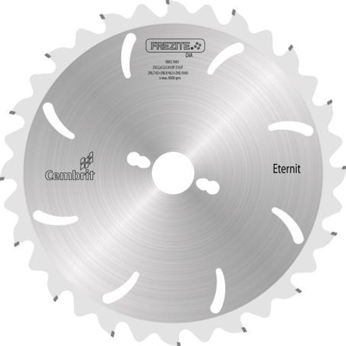 Frezite diamantklinge til Eternit 120mm Z8