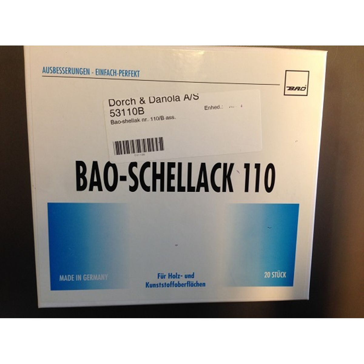 Bao-Shellak nr. 110/B ass.