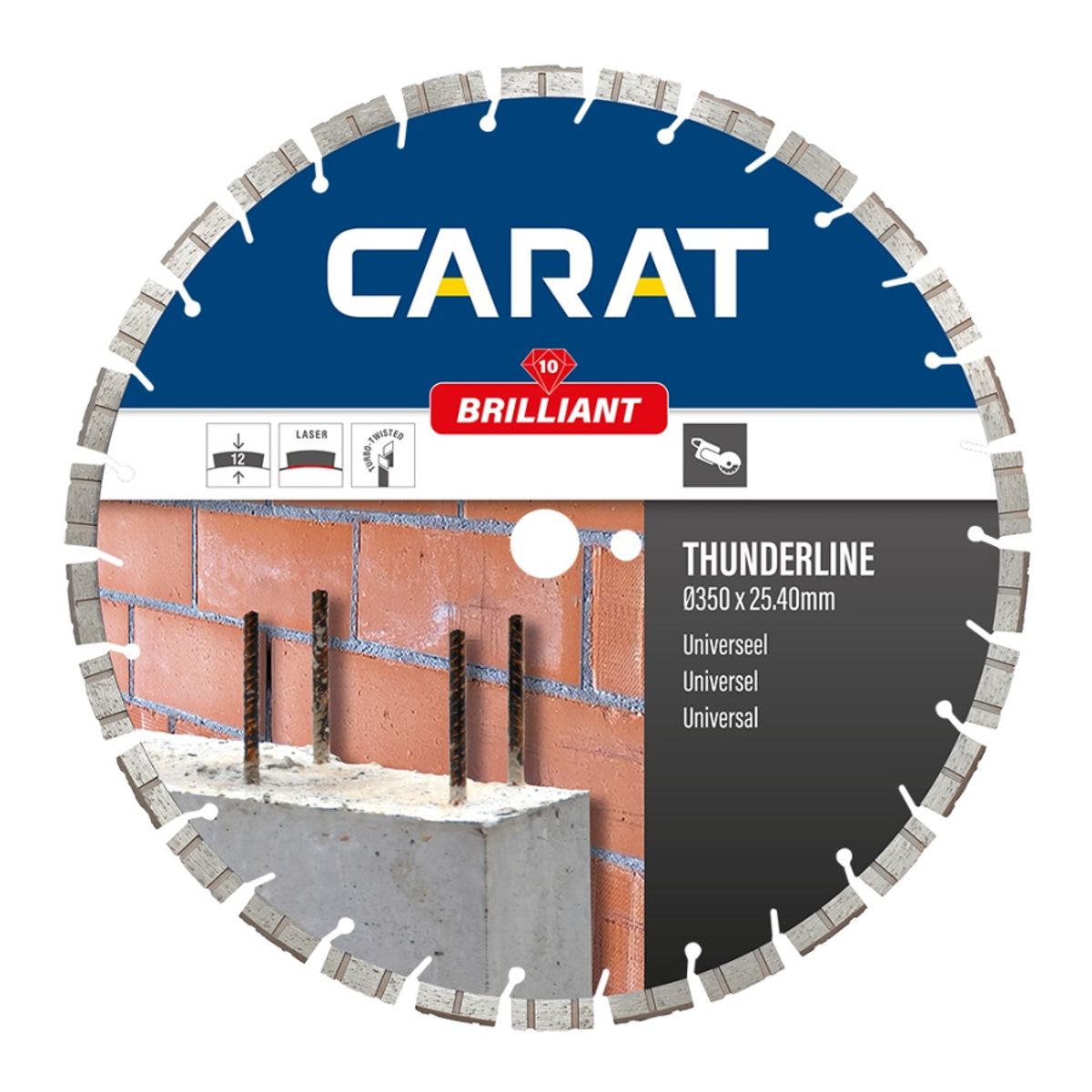 Carat Thunderline Uni.klinge Ø 300x22,23mm