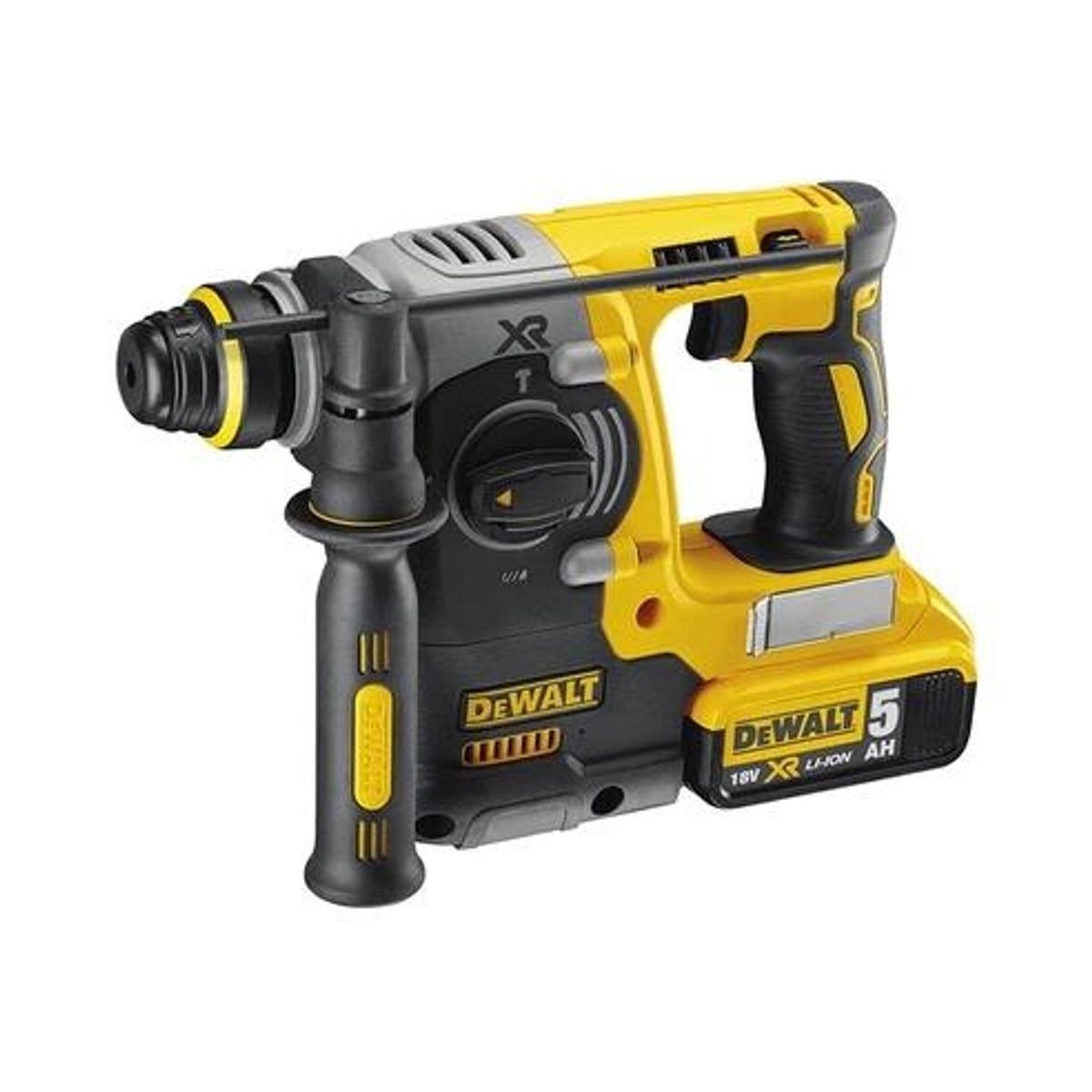 DeWalt 18V XR Li-Ion kulløs borehammer med 3 funktioner, løs enhed i TSTAK