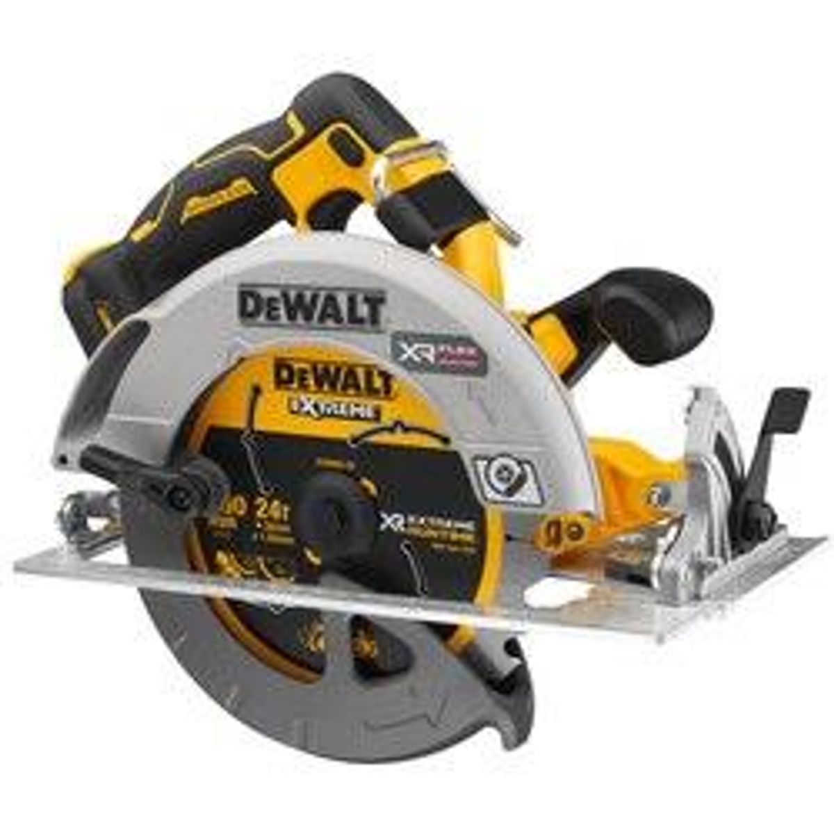 DeWalt 18V XR 190 mm rundsav med FLEXVOLT ADVANTAGE - Uden batteri/lader