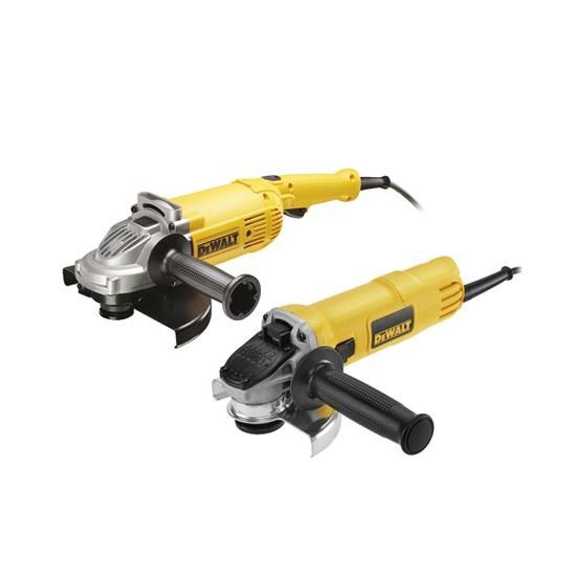 DEWALT 230mm & 125mm Vinkelsliberkit i karton