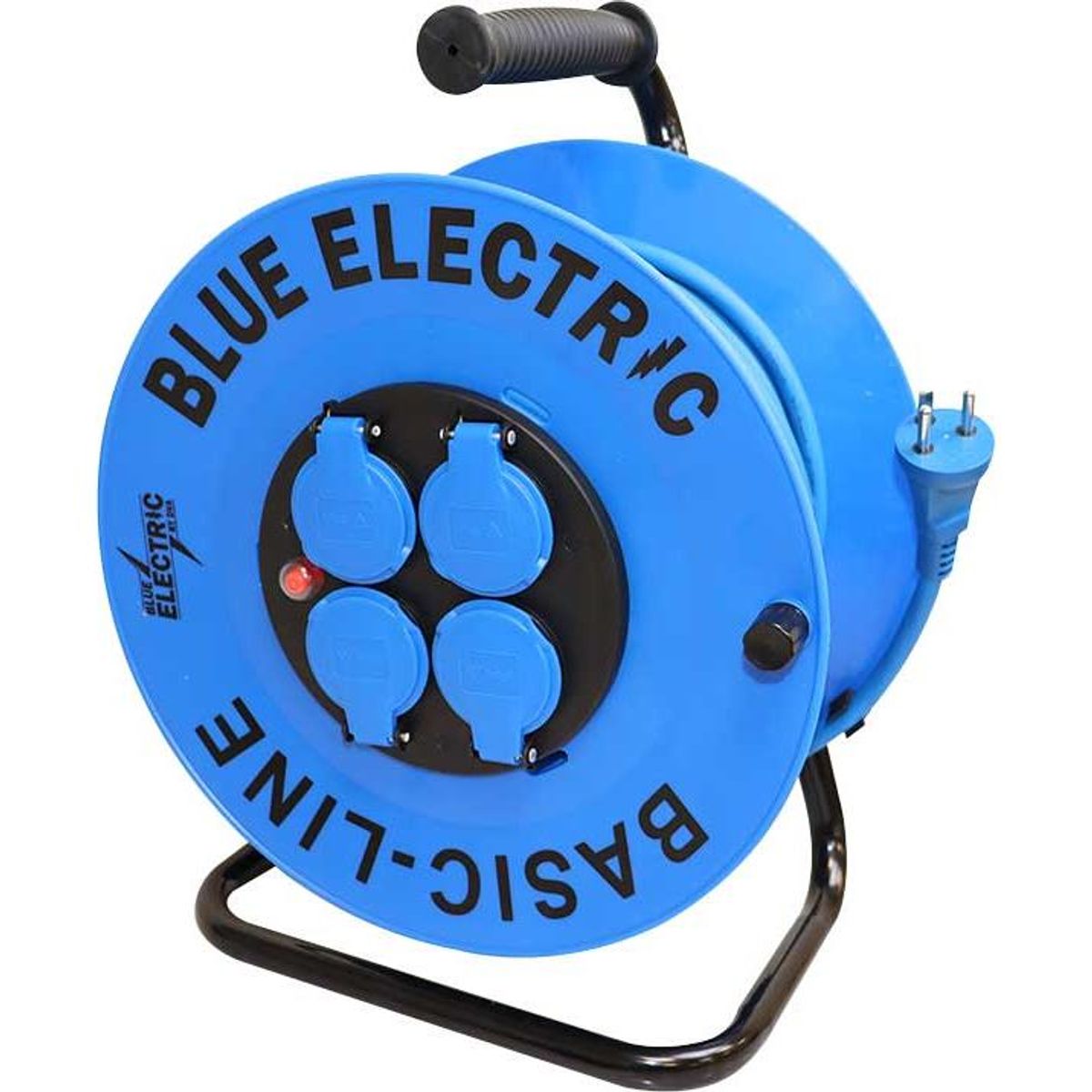 Blue electric kabeltromle Basicline - 40 m