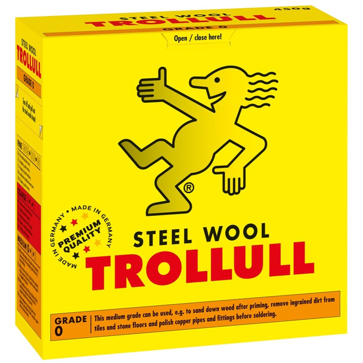 Trollull Ståluld 450g nr. 0000