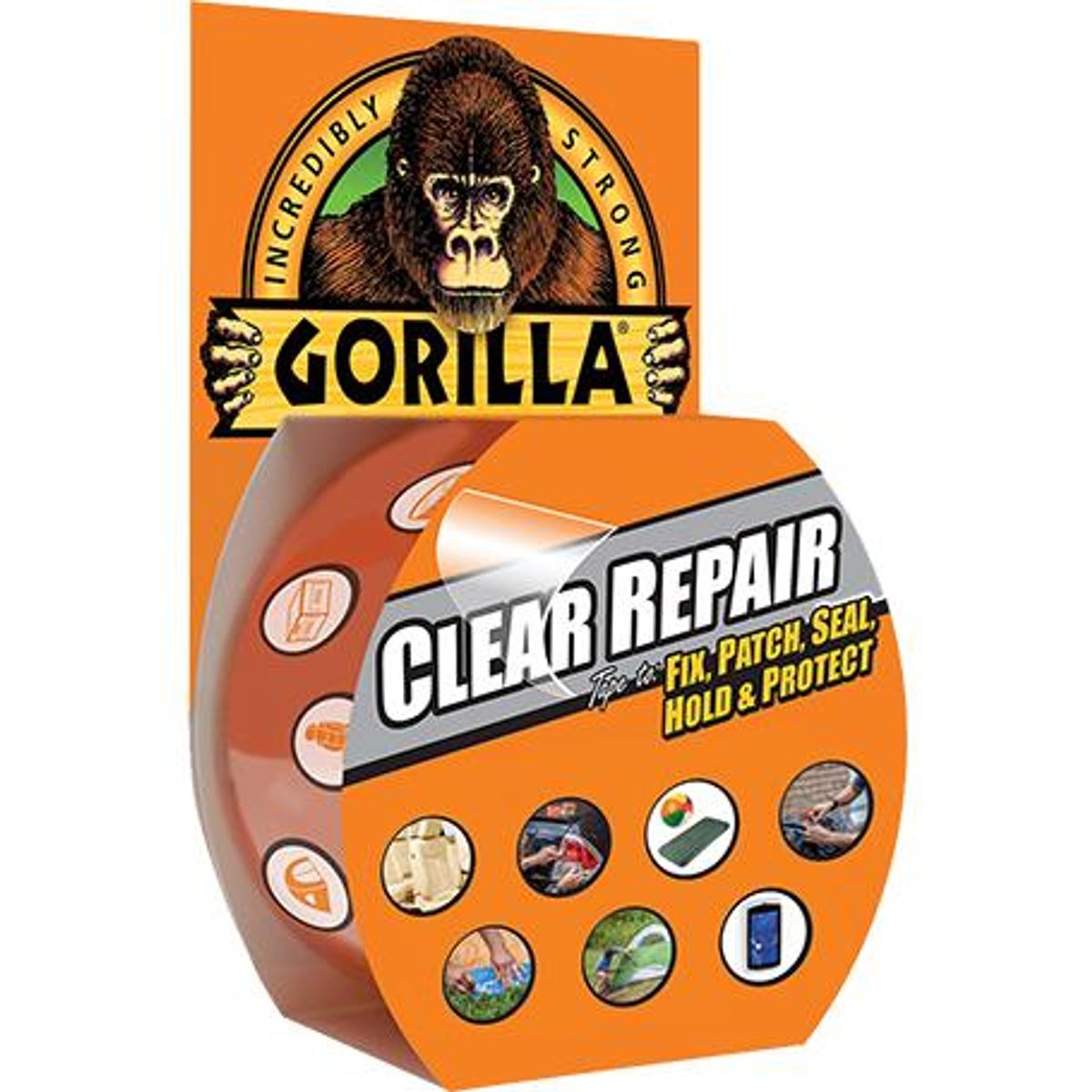 Gorilla Tape Clear Repair (8,2 m)