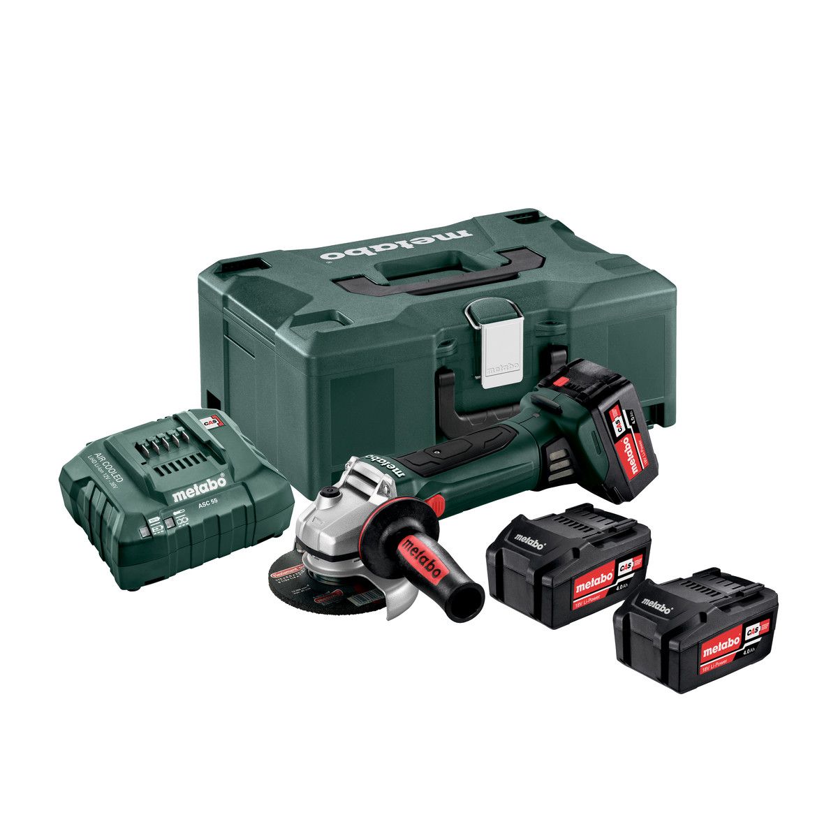 Metabo W 18 LTX 125 Quick Set Vinkelsliber 3x4,0