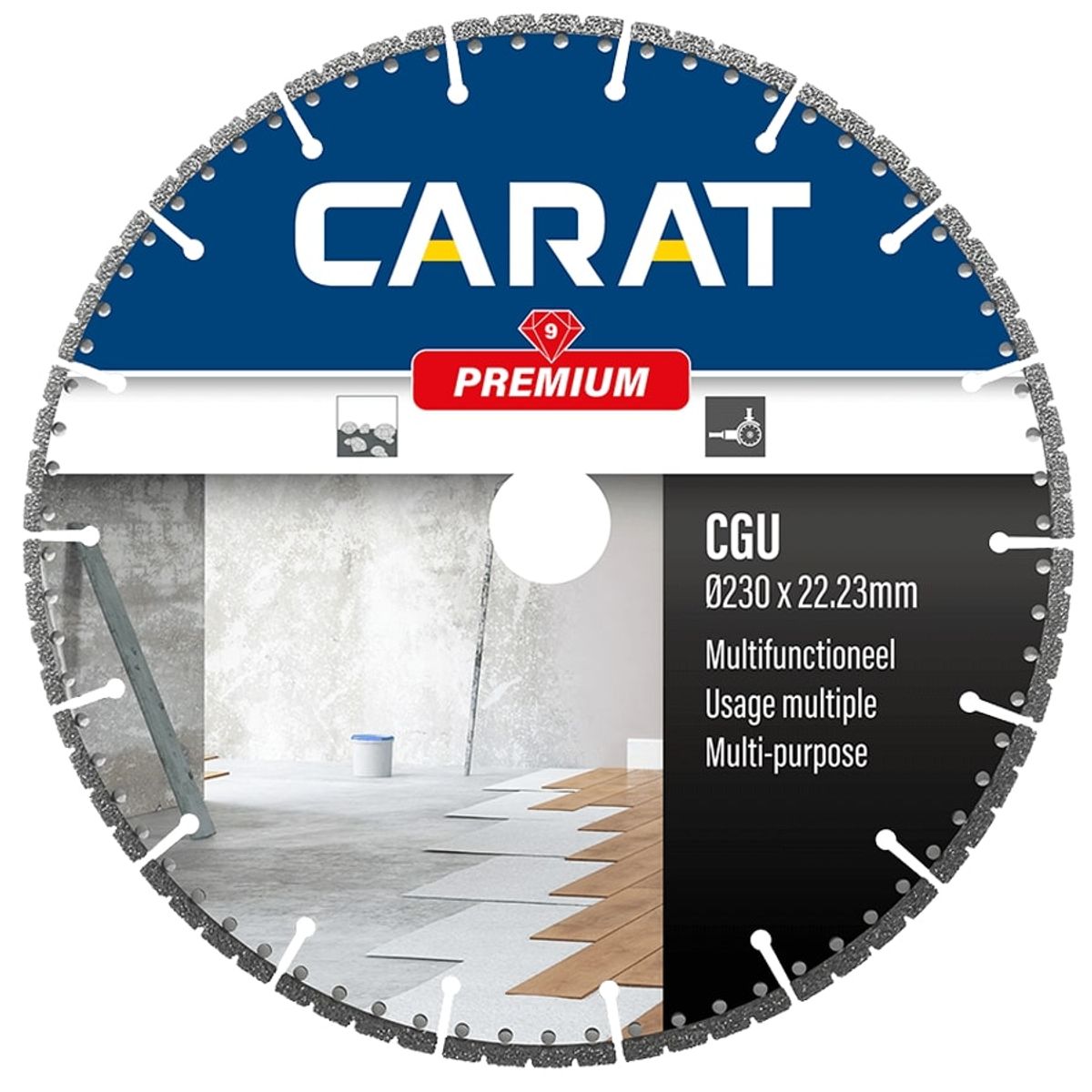 Carat CGU Premium Multiklinge Ø230mm