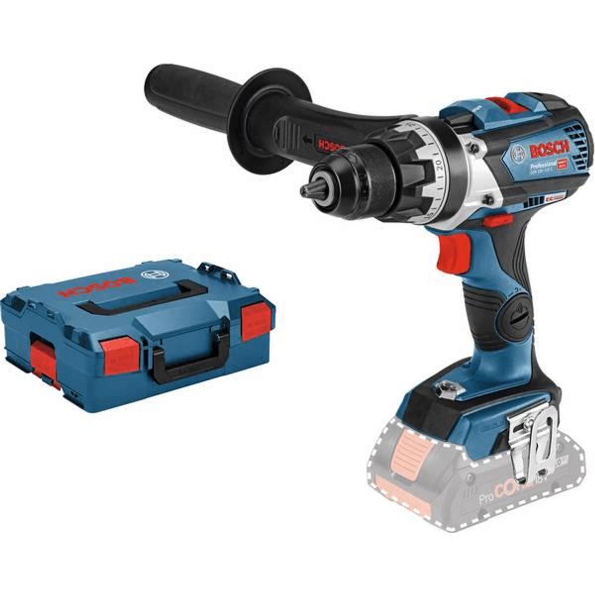 Bosch 18V Skruemaskine GSR 18V-110 C SOLO L-BOXX