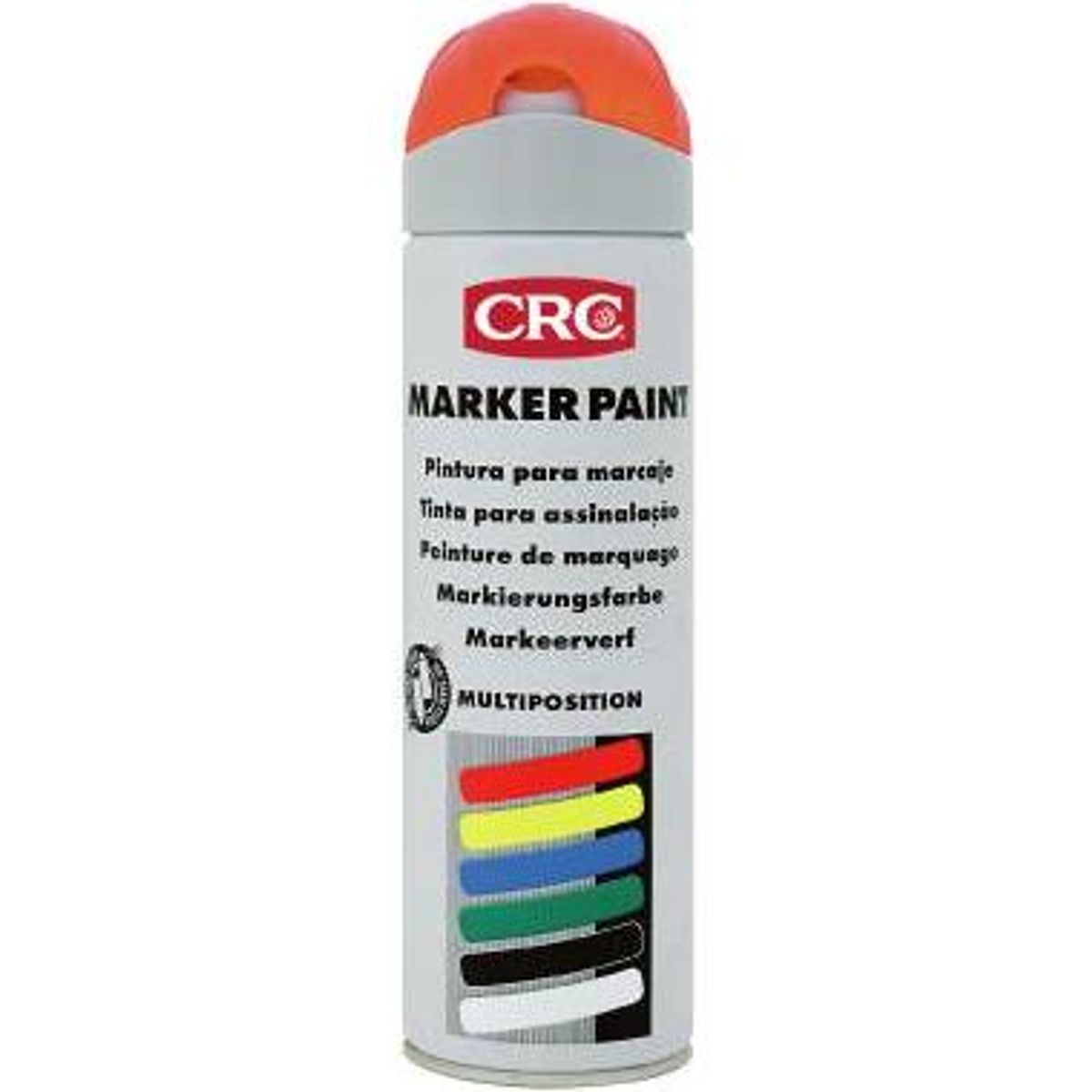 CRC markeringsspray fluorescerende 500ml. Orange