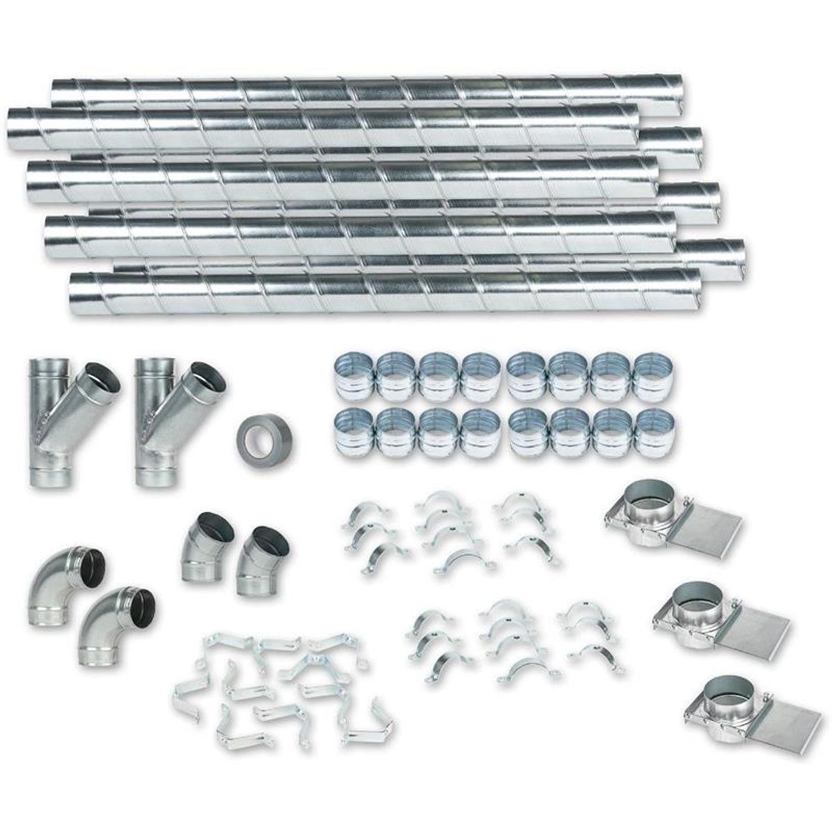 Axminster Trade Axminster 100mm Steel Duct Kit