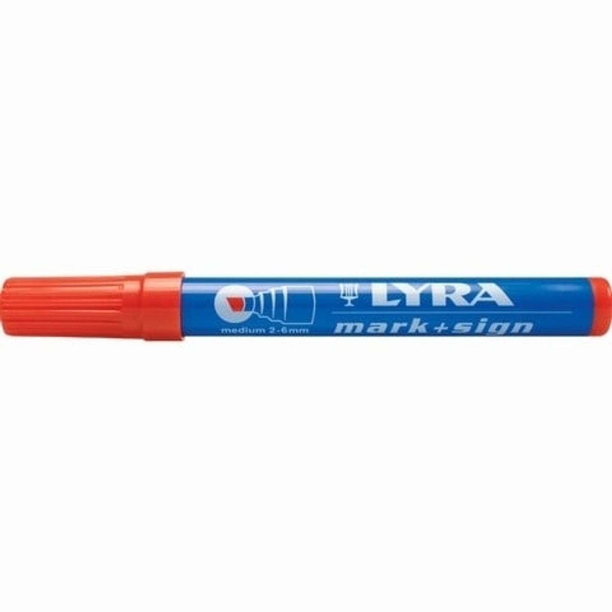 Lyra Speedmarker 2-6 mm Rød