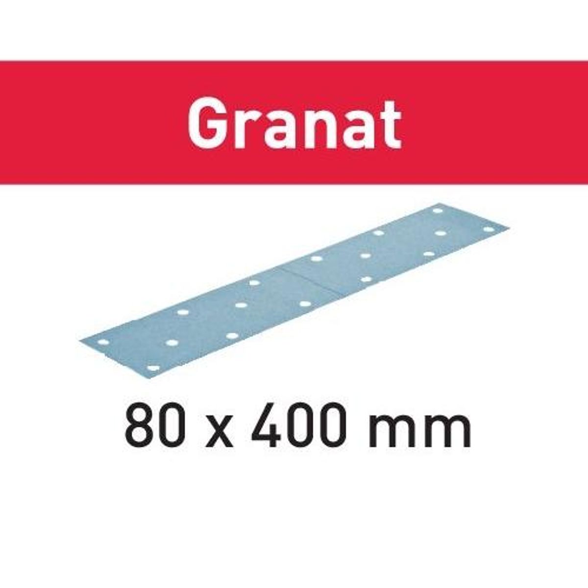 Festool StickFix slibepapir 80x400 mm Granat K240