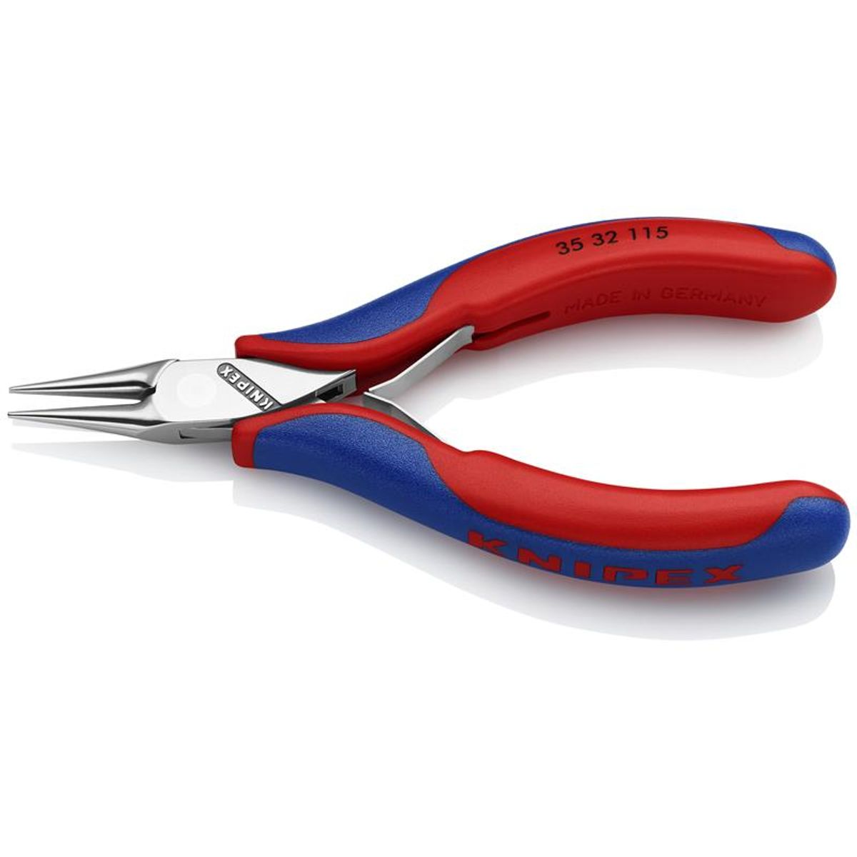 Knipex Elektronik-gribetang med flerkomponent-håndtag 115 mm