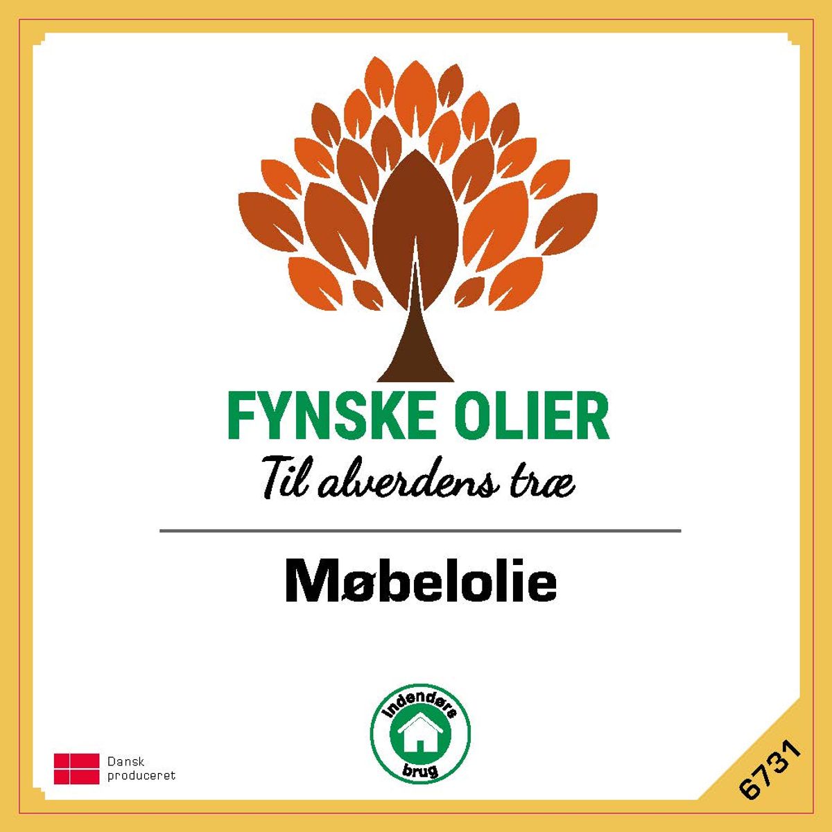 Fynske Olier Møbelolie 20 Liter 6731