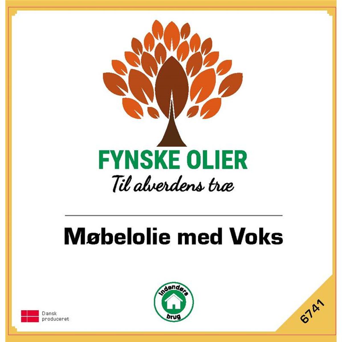 Fynske Olier Møbelolie med voks 20 Liter 6741