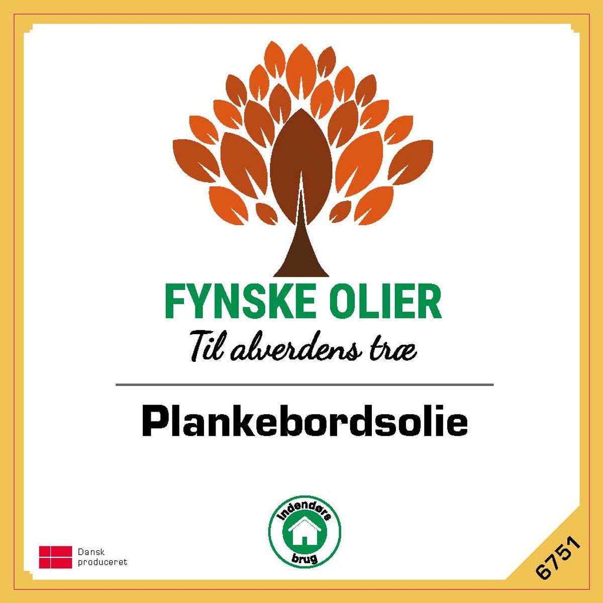 Fynske olier Plankebordsolie 1 Liter 6750