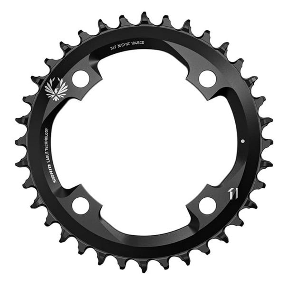 SRAM Chainring Ø104 mm Singlespeed 36T 4 holes