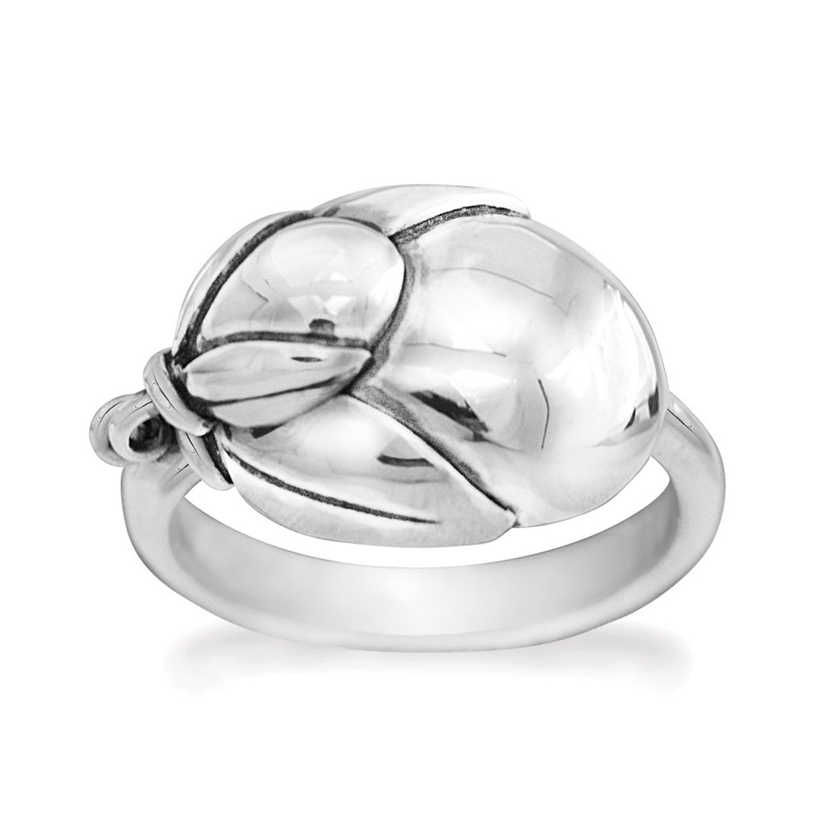 Rabinovich - Fingerring i sterling sølv - Flower Bud - størrelse 55