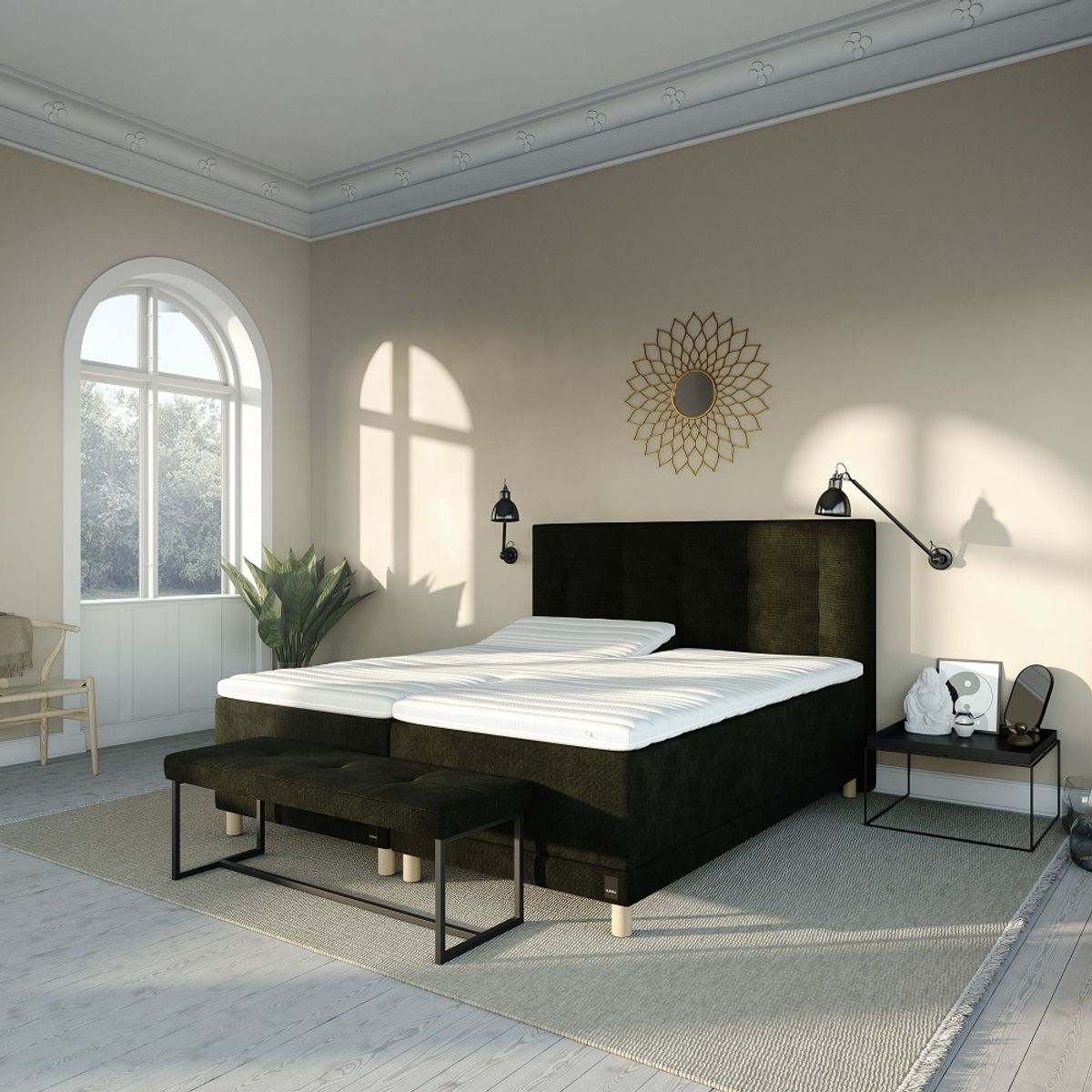 Livingbed - Karma Lux boxelevationseng DF 160x200 cm - Box elevationsseng