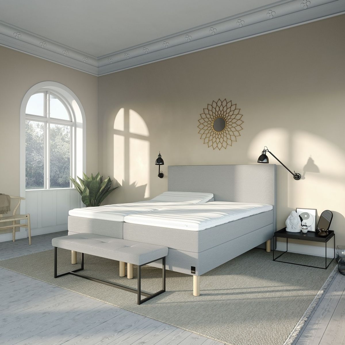 Livingbed - Karma Lux EF Elevationseng 180x200 cm - Box elevationsseng