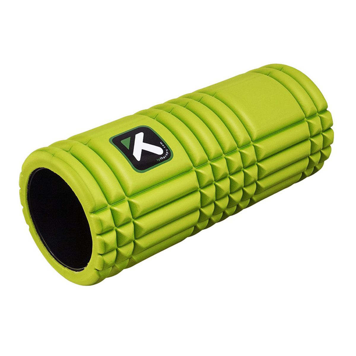 The GRID foamroller (Lime - 30 x 14 cm)