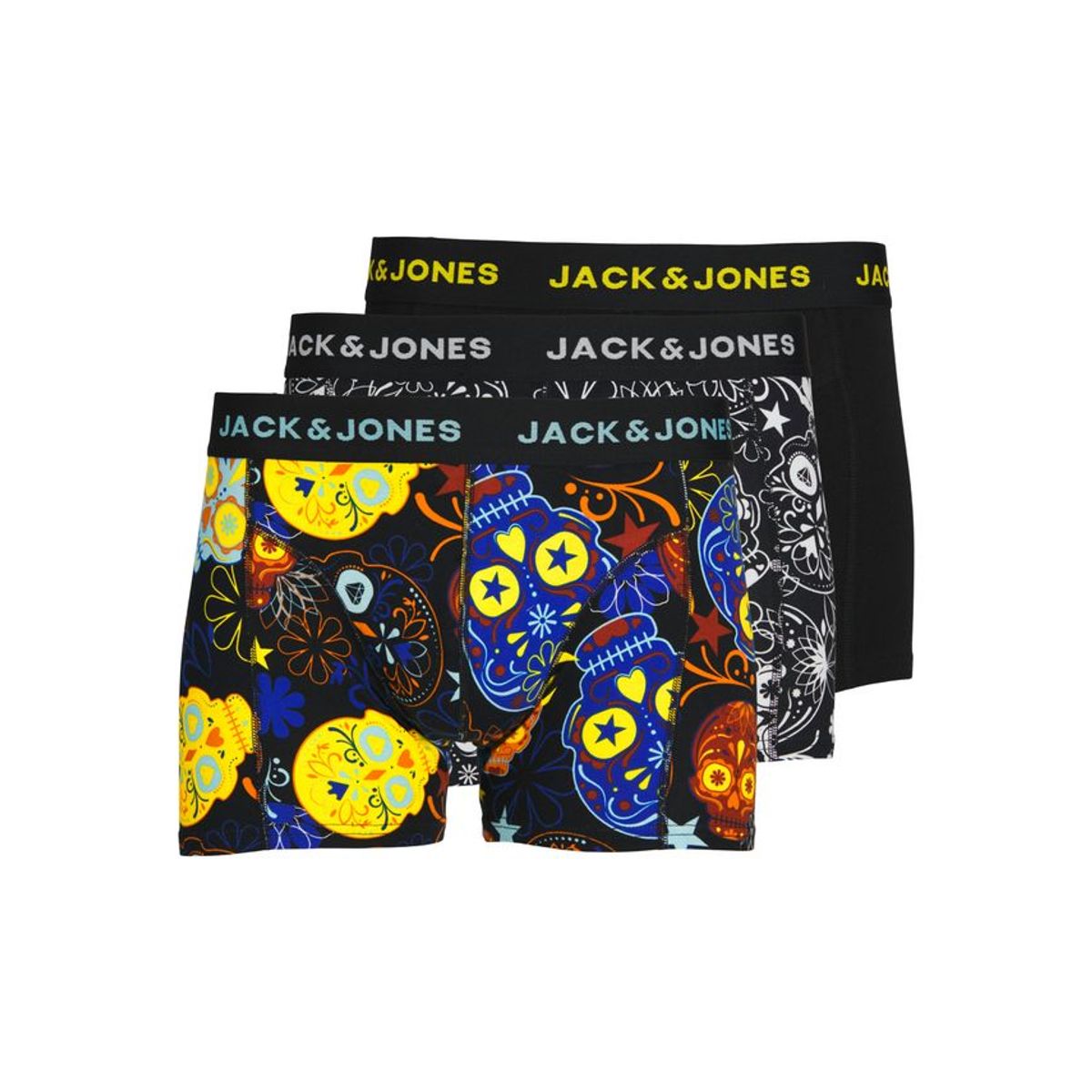 JACSUGAR SKULL TRUNKS 3 PACK.