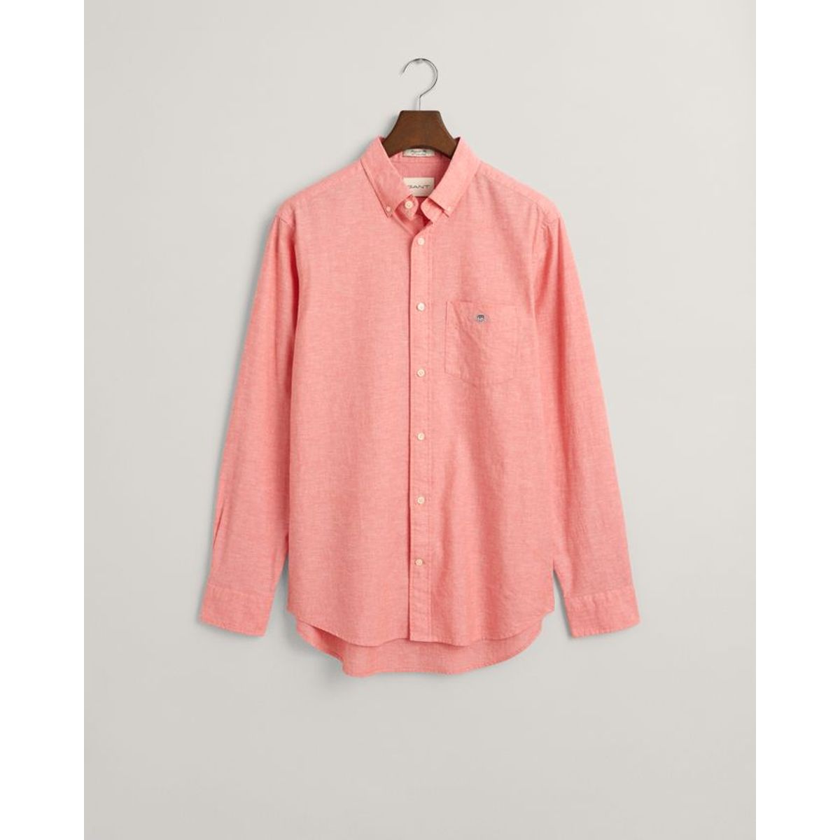 REG COTTON LINEN SHIRT