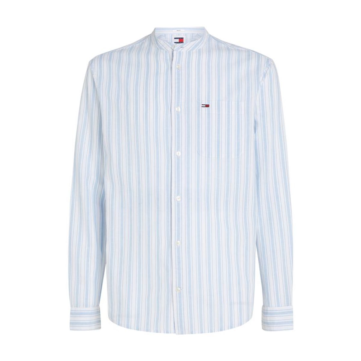 TJM MAO STRIPE LINEN BLEND SHIRT