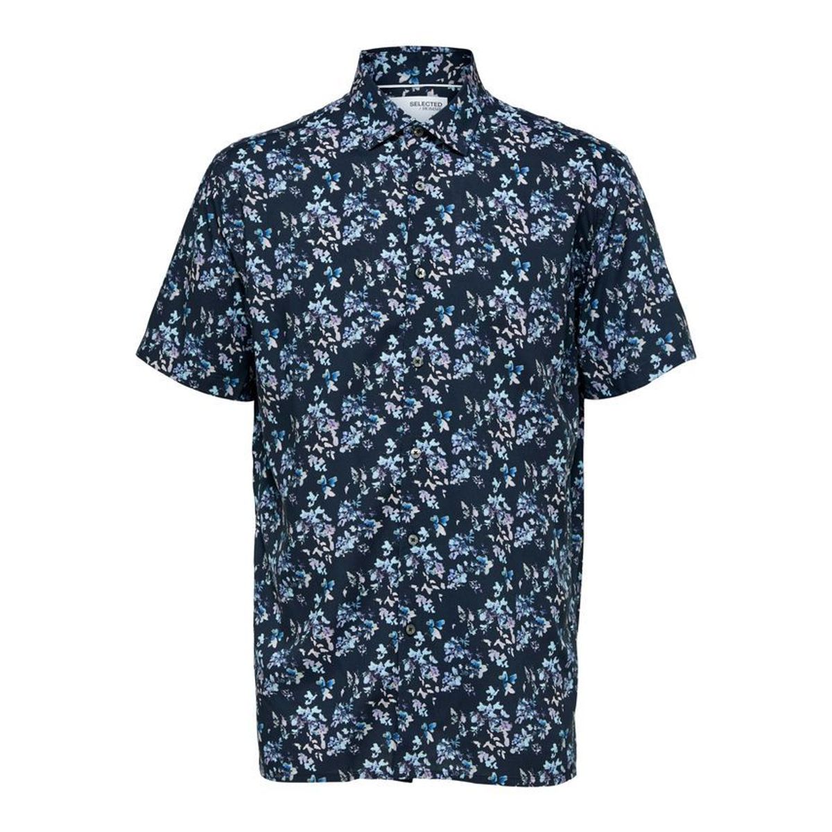 SLHREG-ALFRED SHIRT SS AOP B