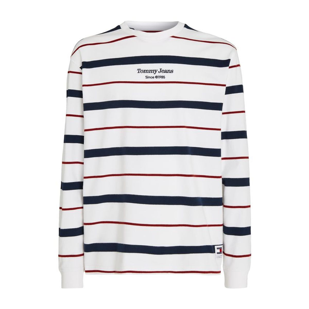 TJM REG STRIPE LS TEE