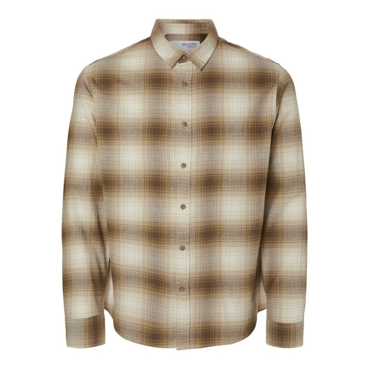 SLHSLIMOWEN-FLANNEL SHIRT LS NOOS