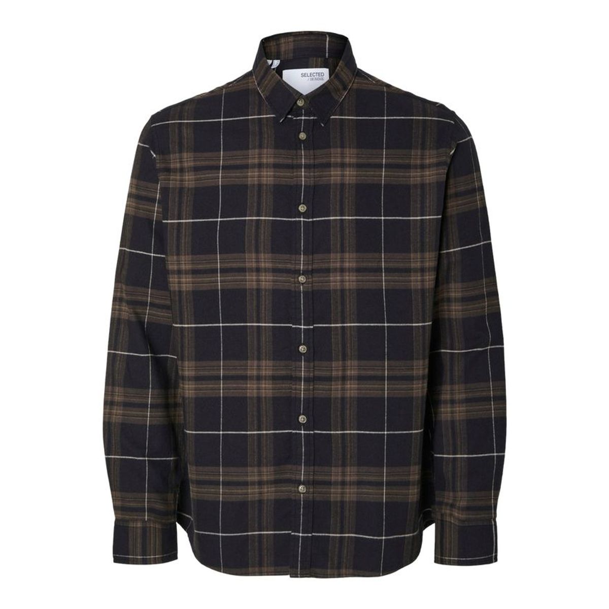 SLHSLIMOWEN-FLANNEL SHIRT LS NOOS