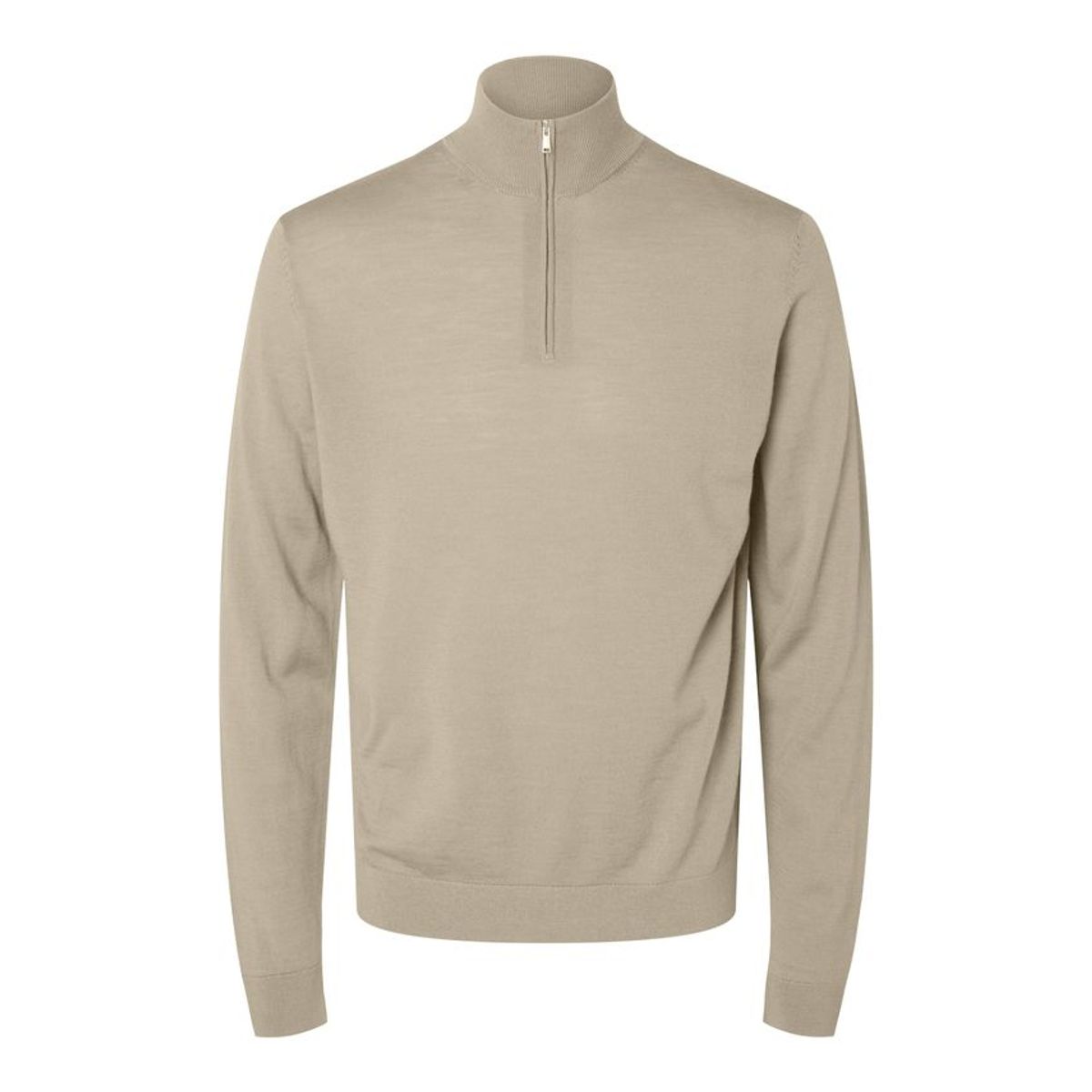 SLHTRAY LS KNIT MERINO HALF ZIP NOO