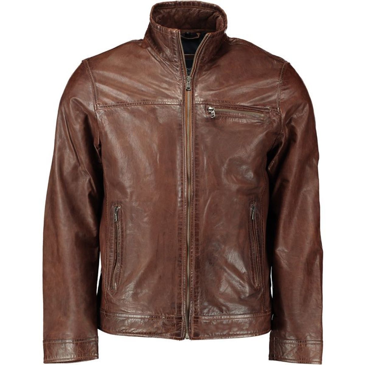 Mens lamb leather