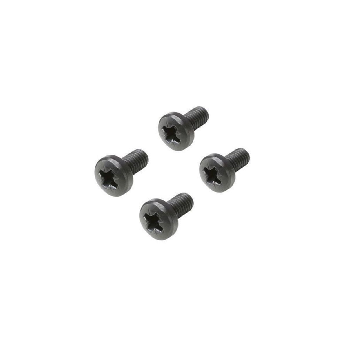 Adam Hall Cross-head Screw M6 x 12 black - 5417 BLK