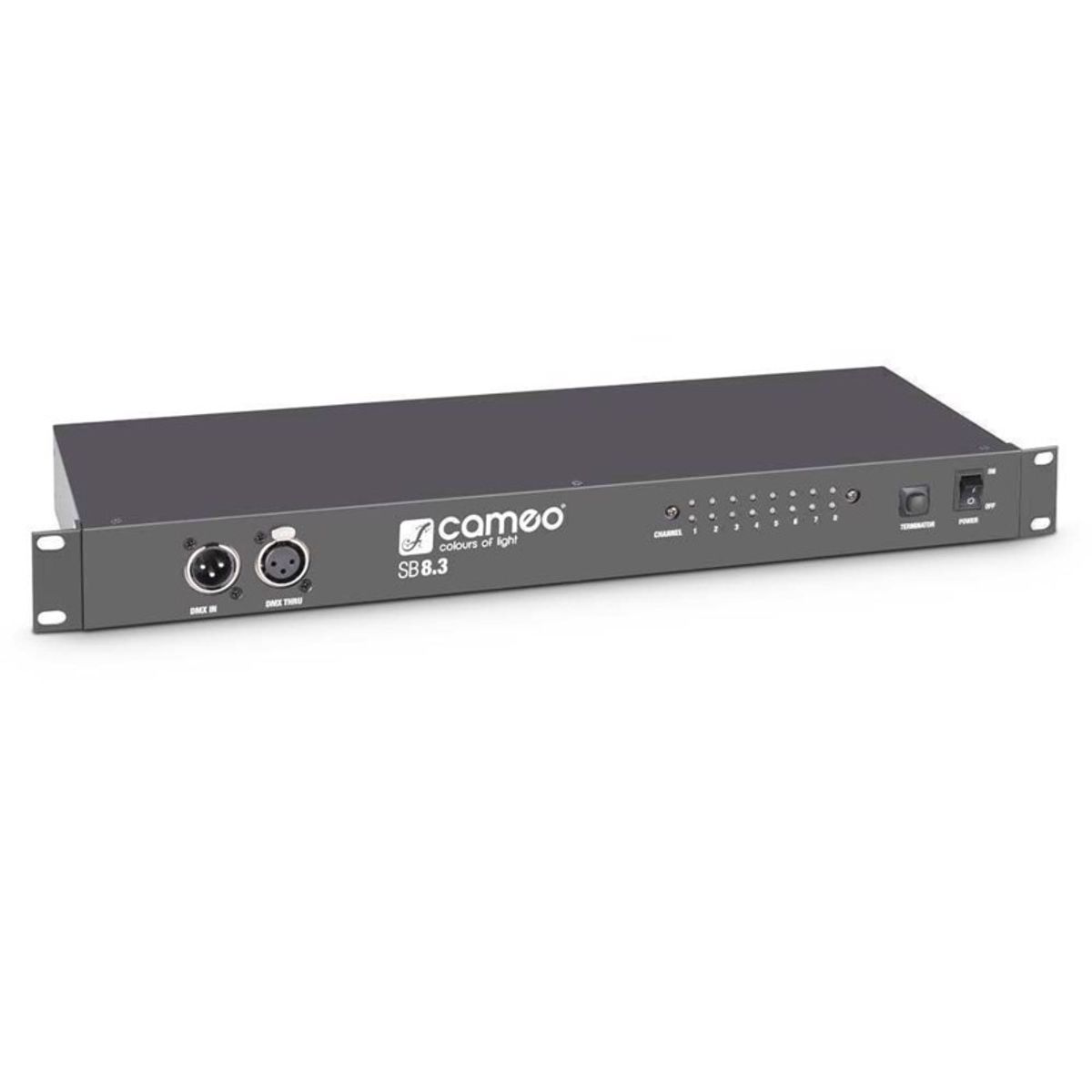 Cameo 8-channel DMX splitter / booster (3-pin) - SB8.3