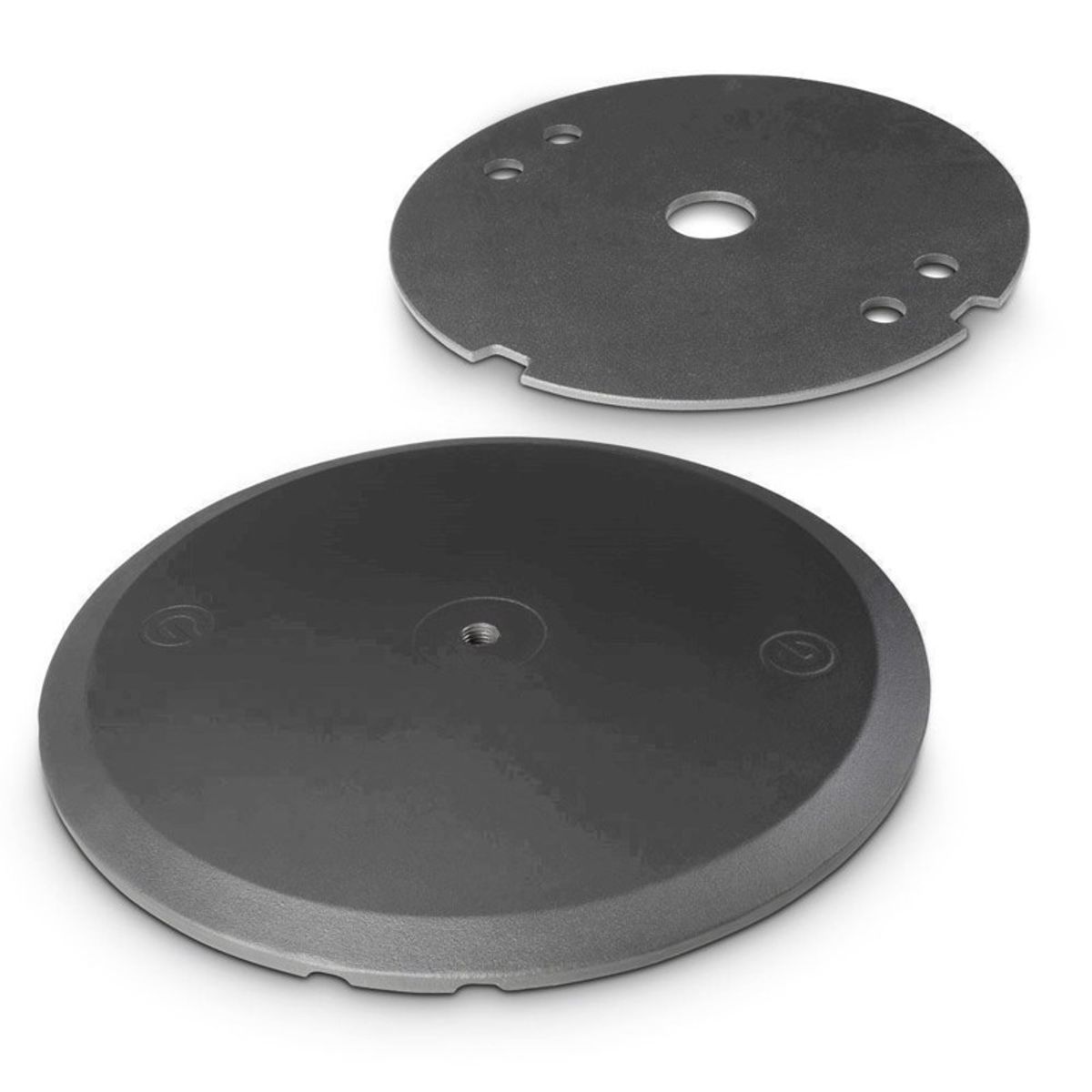 Gravity Round Cast Iron Base and Weight Plate Set for M20 Poles - WB 123 SET 1 B