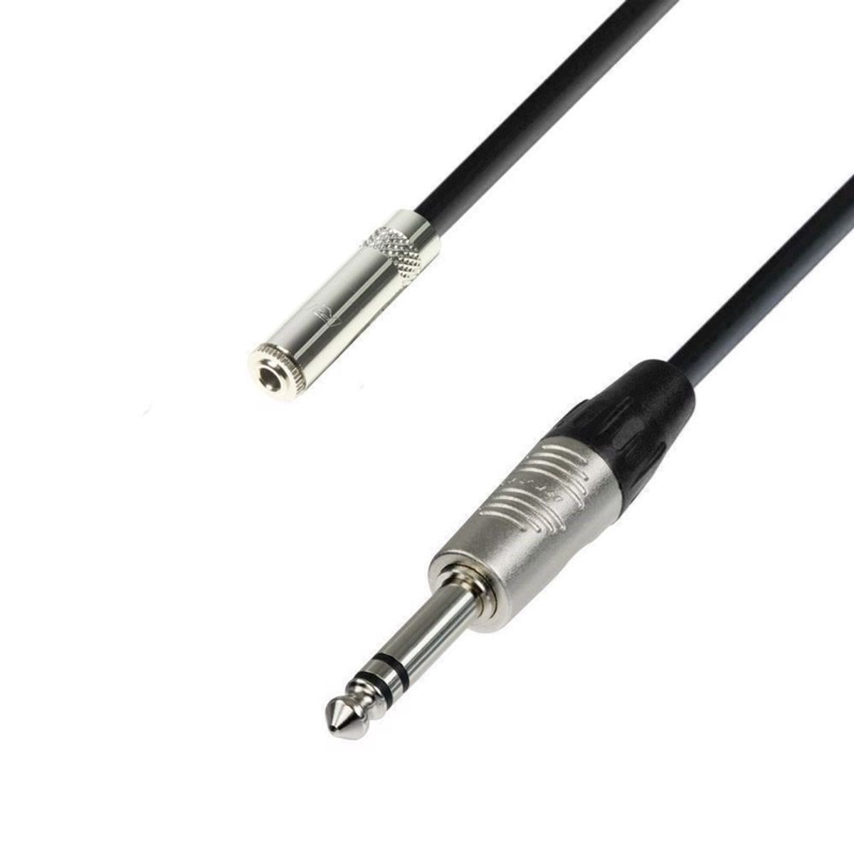 AH Headphone Extension 3.5 mm Jack stereo to 6.3 mm Jack stereo 6 m - K4 BYV 0600