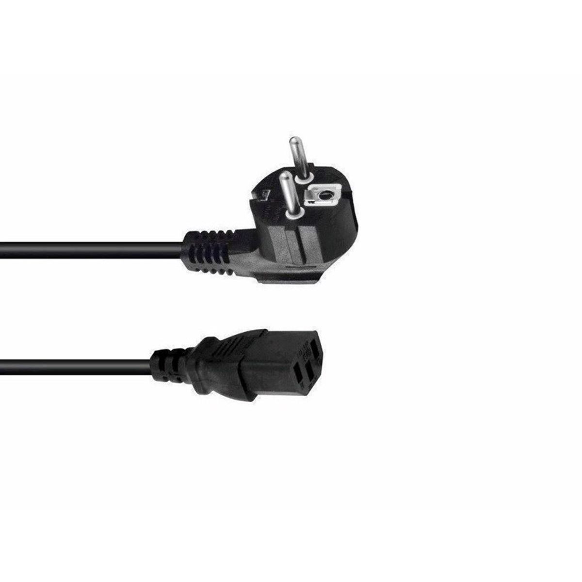 OMNITRONIC IEC power cable 3x0.75 1.5m bk